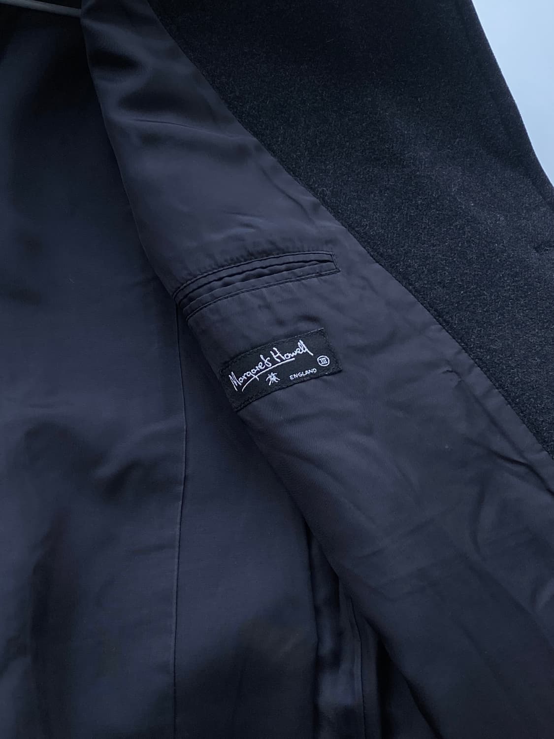 [Margaret howell] 울 더블 버튼 코트 상품이미지5