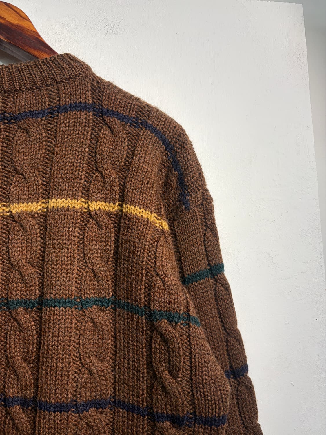 [L] Mcgreger 맥그리거 울 100% 니트  상품이미지9