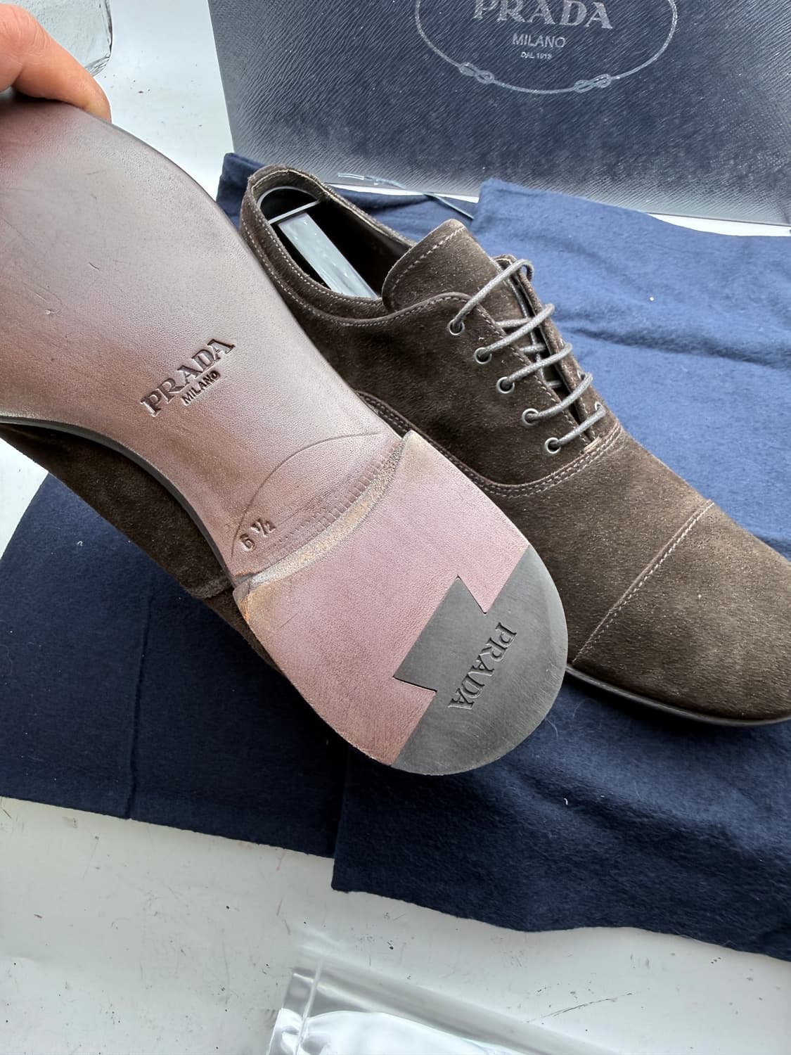 정품)프라다255 상품이미지9