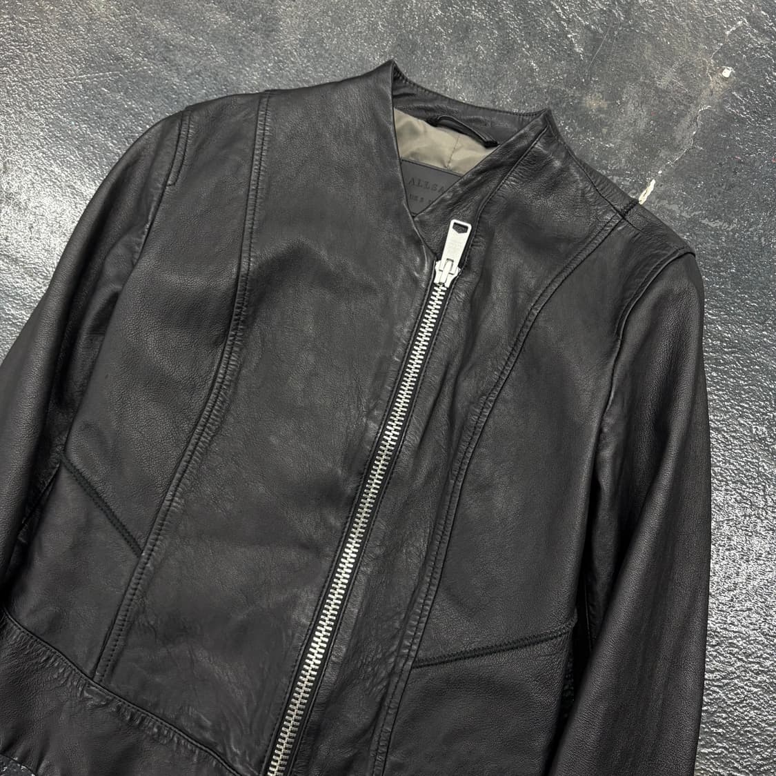 (44)올세인츠램스킨투웨이레더자켓 상품이미지3