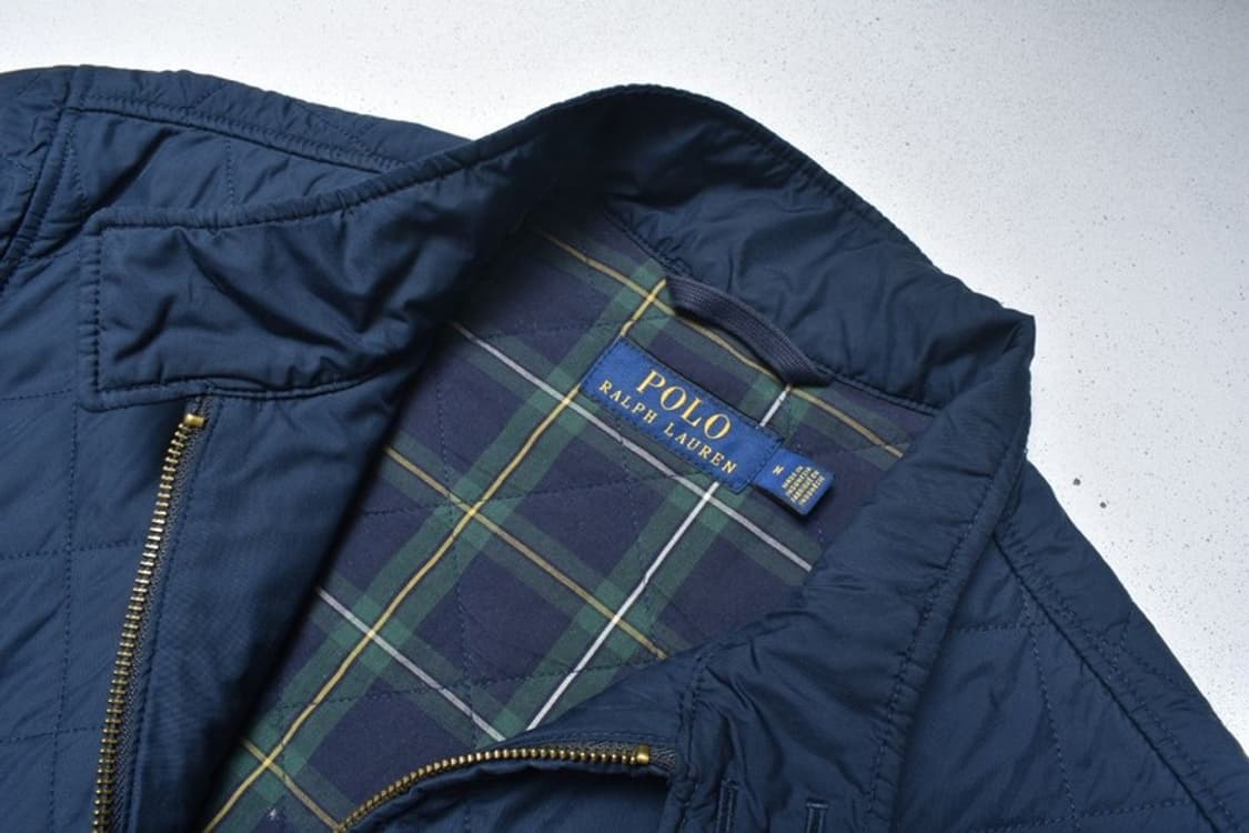 폴로 랄프로렌 신형라벨 퀼팅 퀄팅 자켓 집업 점퍼 M N0943 상품이미지8