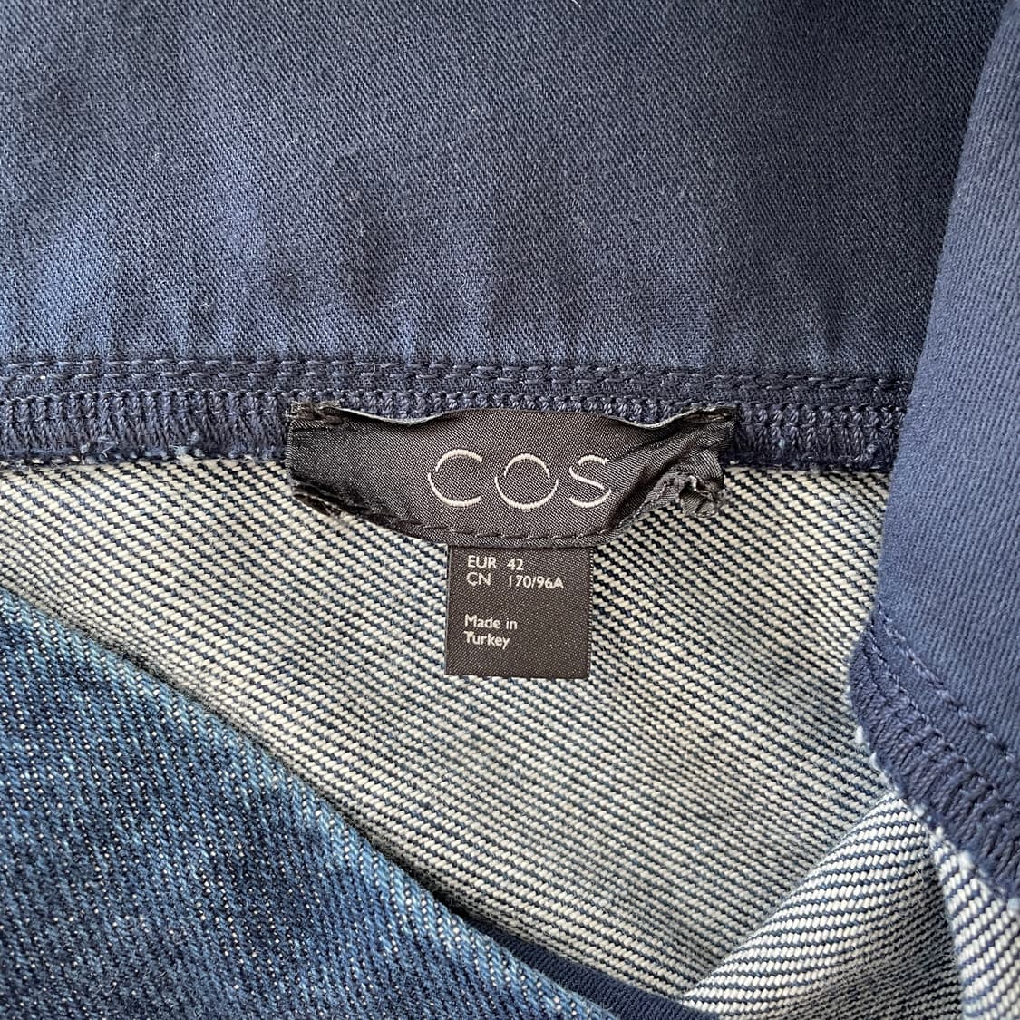 코스 데님 민소매 원피스 상품이미지8