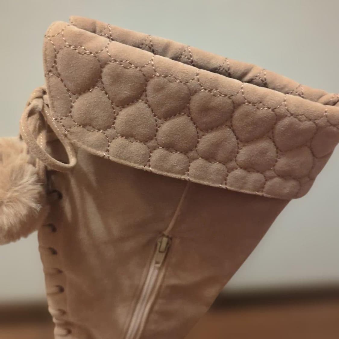 라떼갸루 히메갸루 리즈리사깔 디어리 부츠 아가일 니트 큐롯 핀터깔 상품이미지6