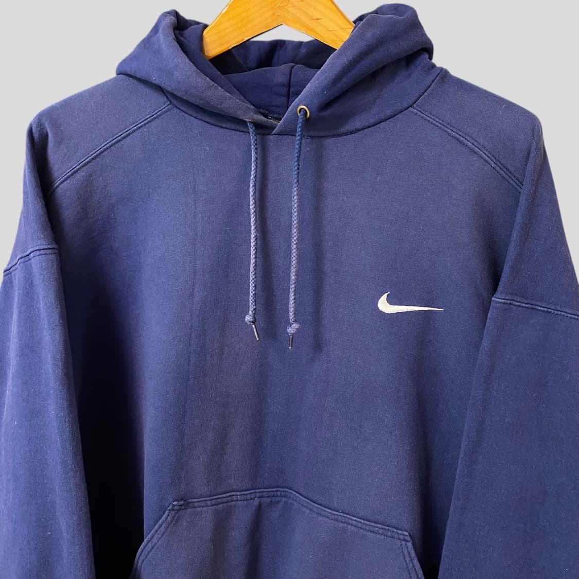 (L)90s 나이키 스우시 로고 후드티셔츠 상품이미지3