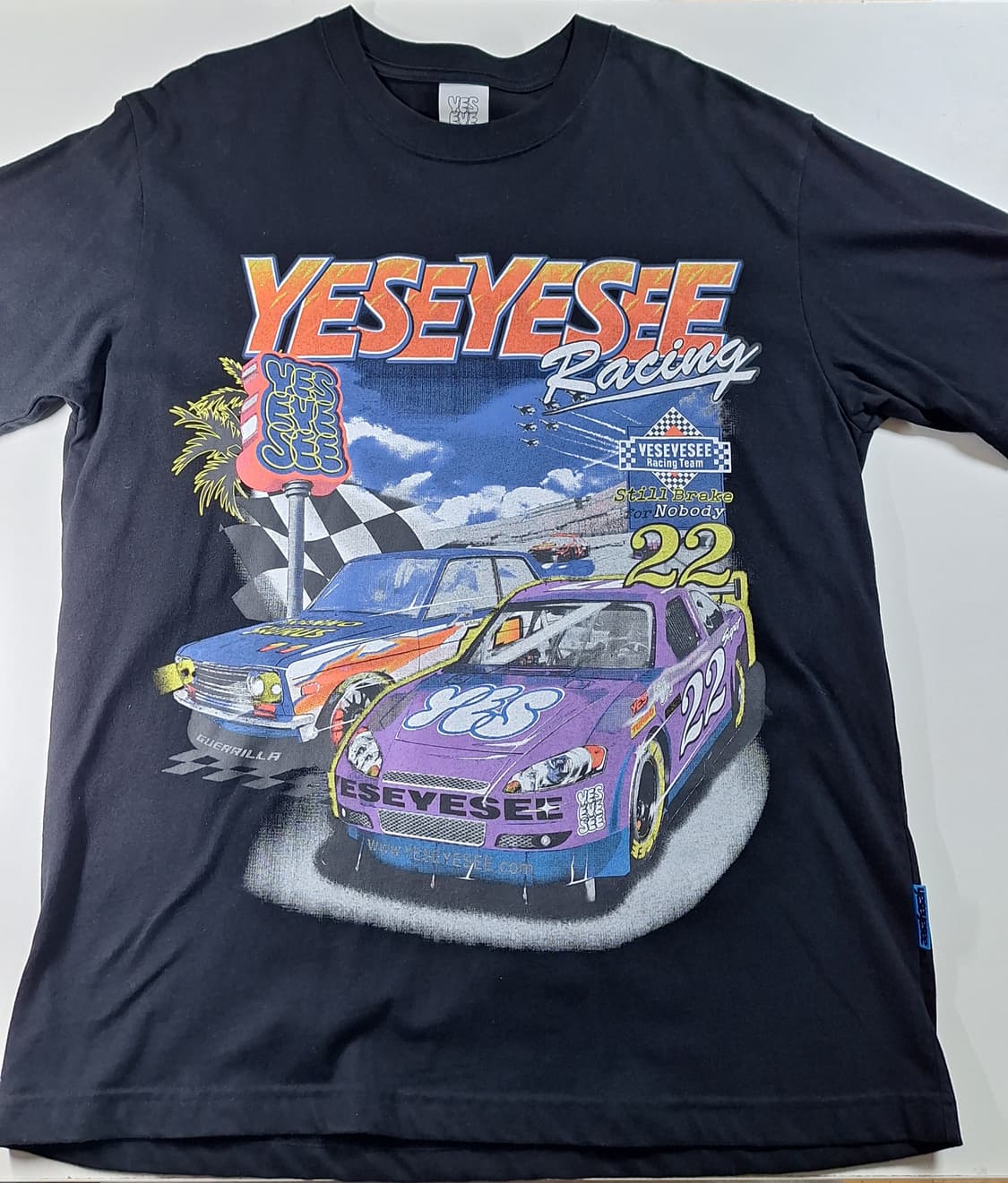 예스아이씨 레이싱 티셔츠 상품이미지1