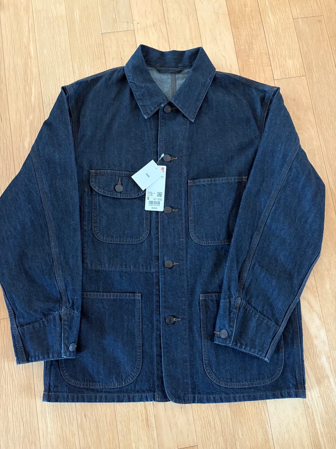 유니클로 데님 유틸리티 재킷 상품이미지2