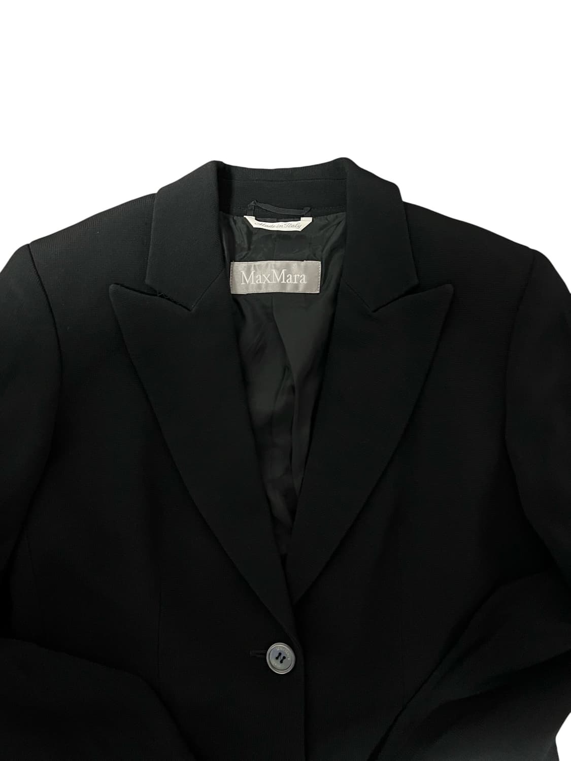 MaxMara 막스마라 이태리 메이드 클래식 블랙 자켓 상품이미지1