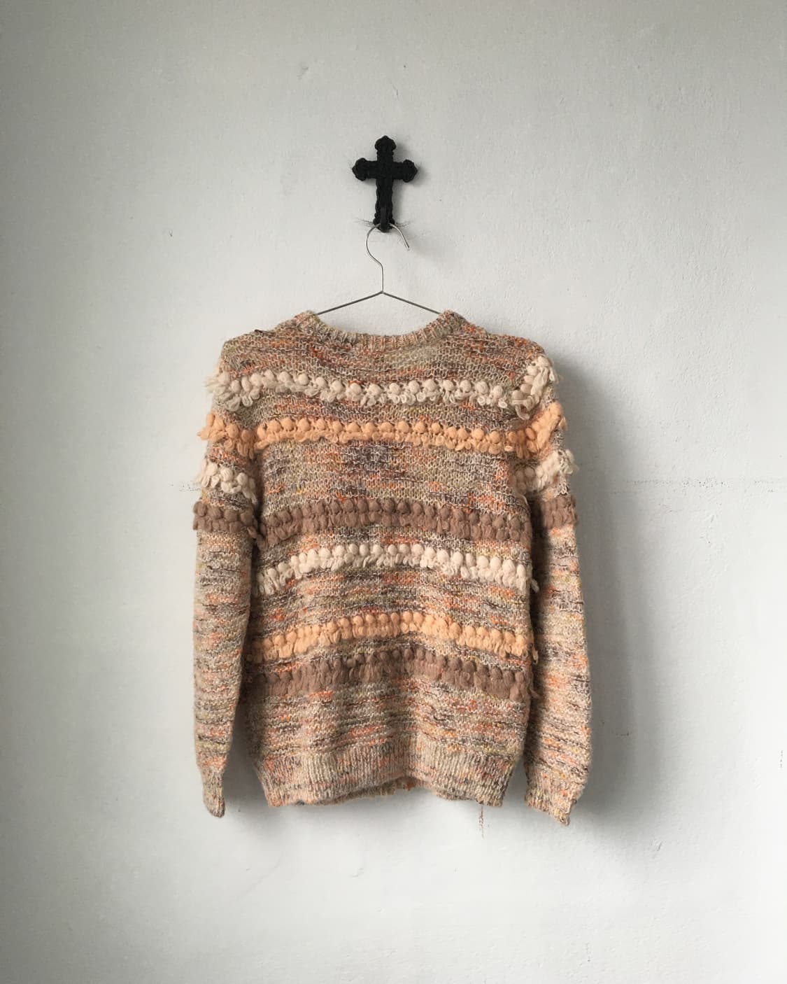Pom pom knit cardigan 상품이미지3