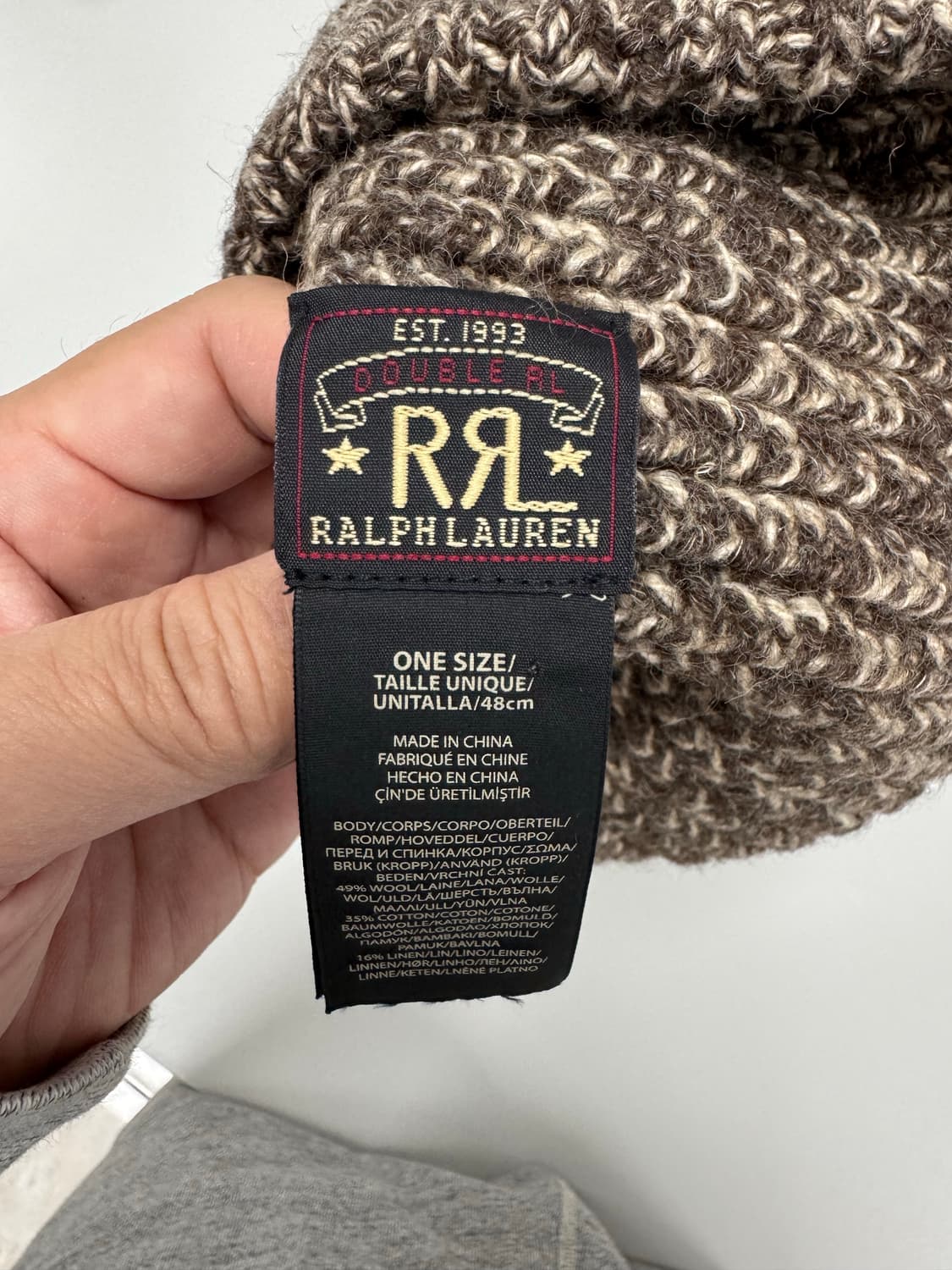 더블알엘 말드 워치캡 상품이미지3