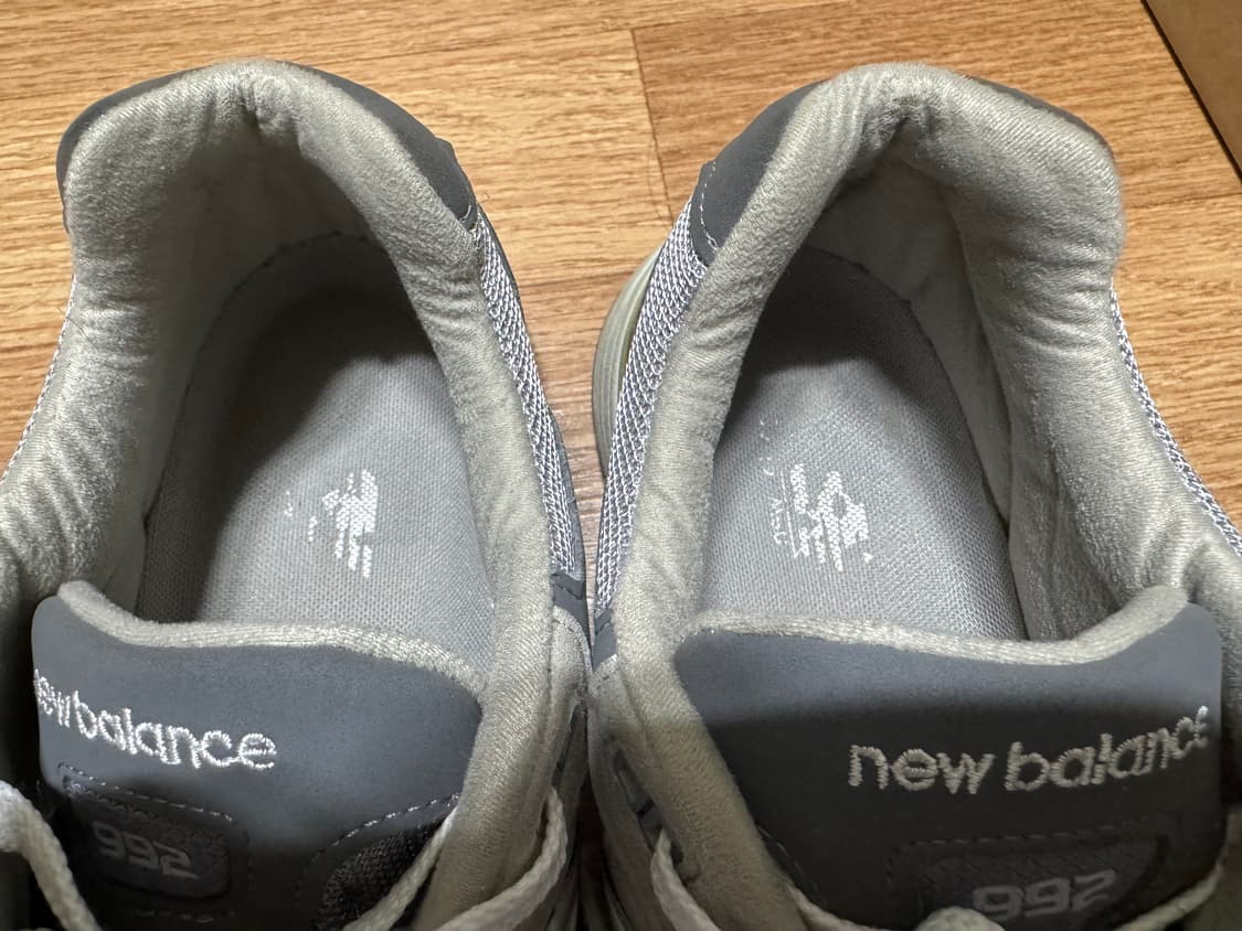 [290]뉴발란스992구형 그레이 D스탠다드 상품이미지6