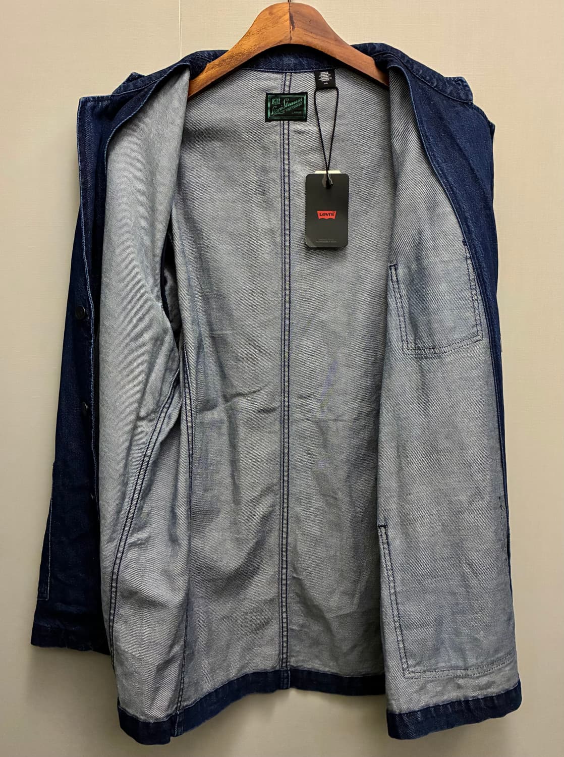 (XL)Levis 리바이스 테일러링 루즈핏 블레이저 데님자켓 상품이미지9