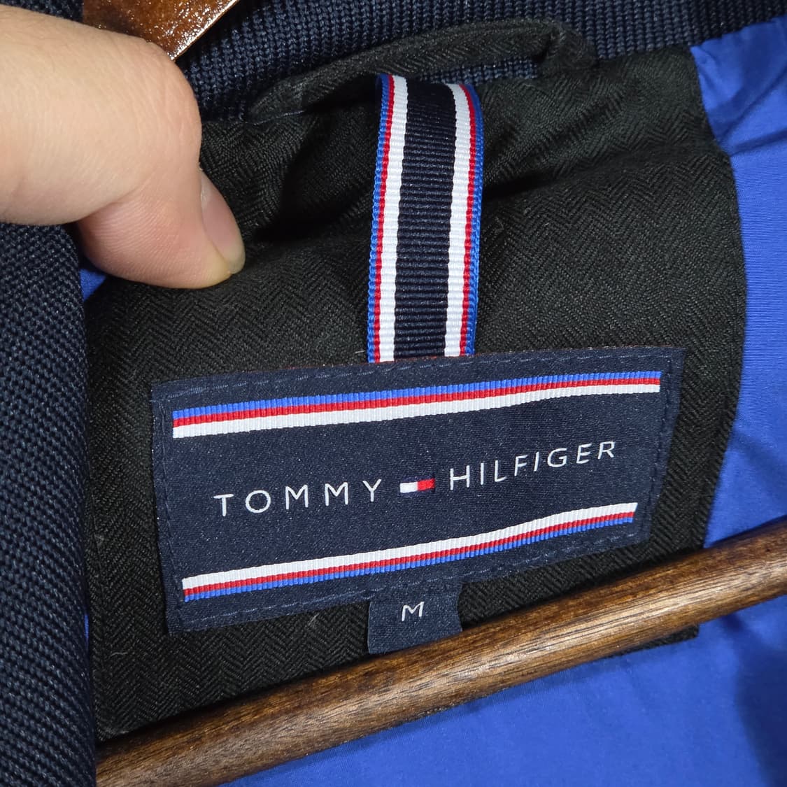 타미힐피거 배색 다운 패딩 점퍼 상품이미지8