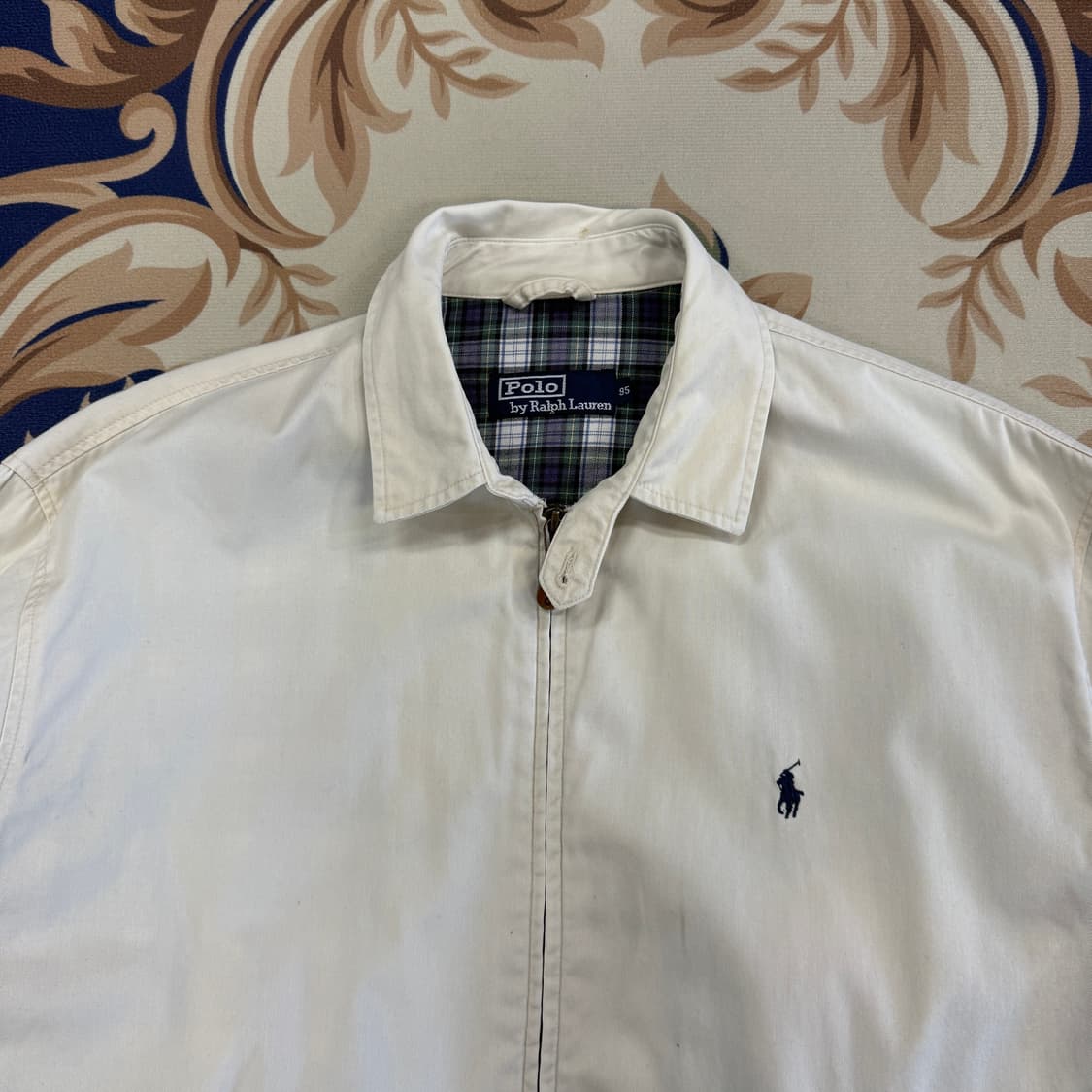 (M)90s 폴로 랄프로렌 스윙탑 자켓 (베이지) 상품이미지2