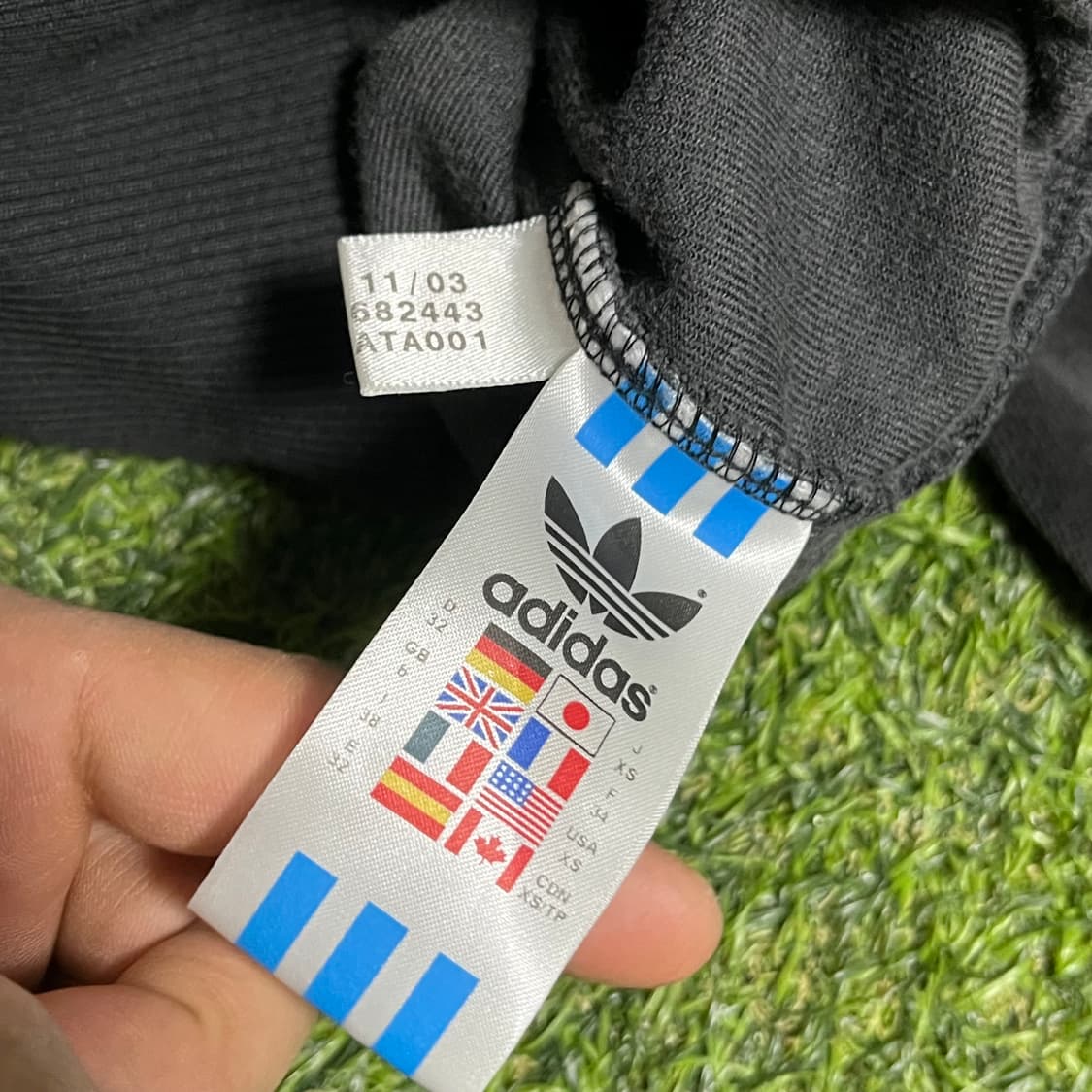 아디다스 희귀 벨벳 크롭 져지 Adidas 상품이미지6