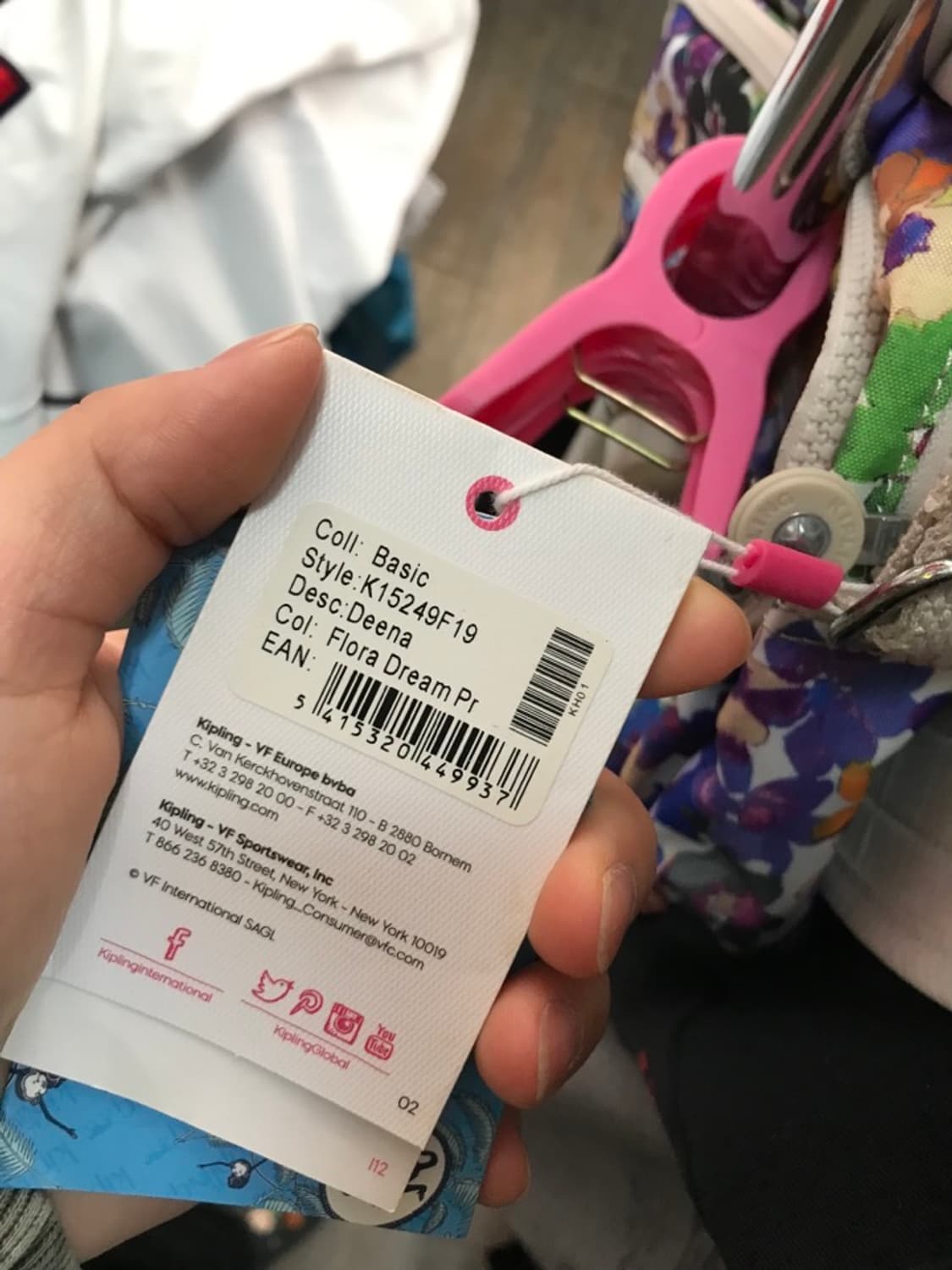 [[30x20, 새상품] 키플링(KIPLING) 미니 숄더백 상품이미지6