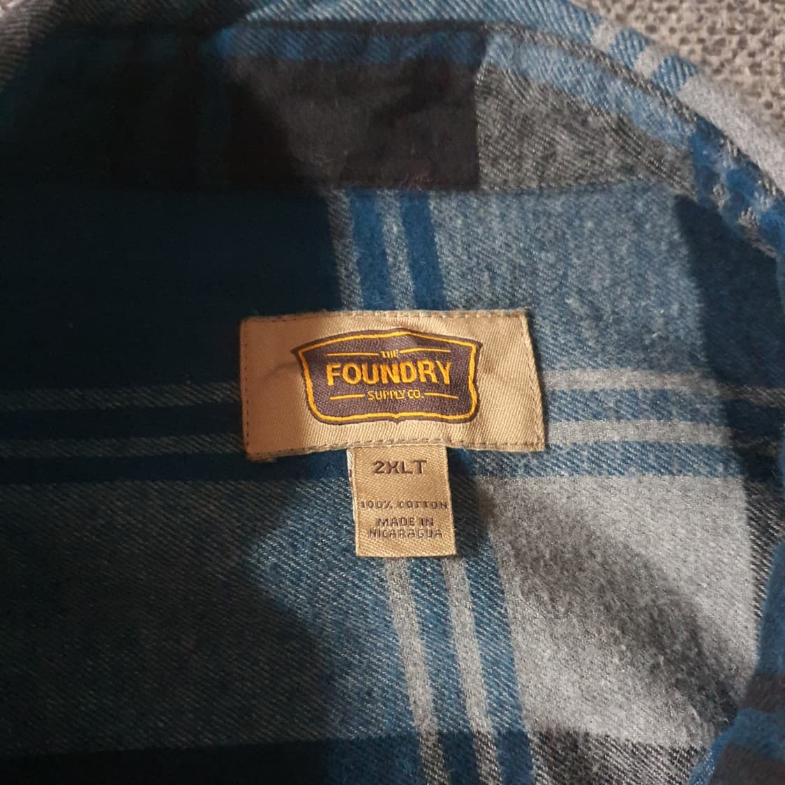 미국 수입 플란넬 체크 셔츠 no.2 상품이미지3