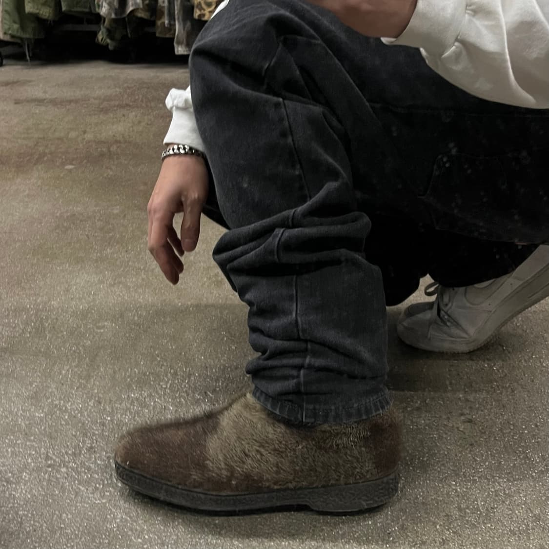 80s 빈티지 리얼 퍼 부츠 (285) 상품이미지6