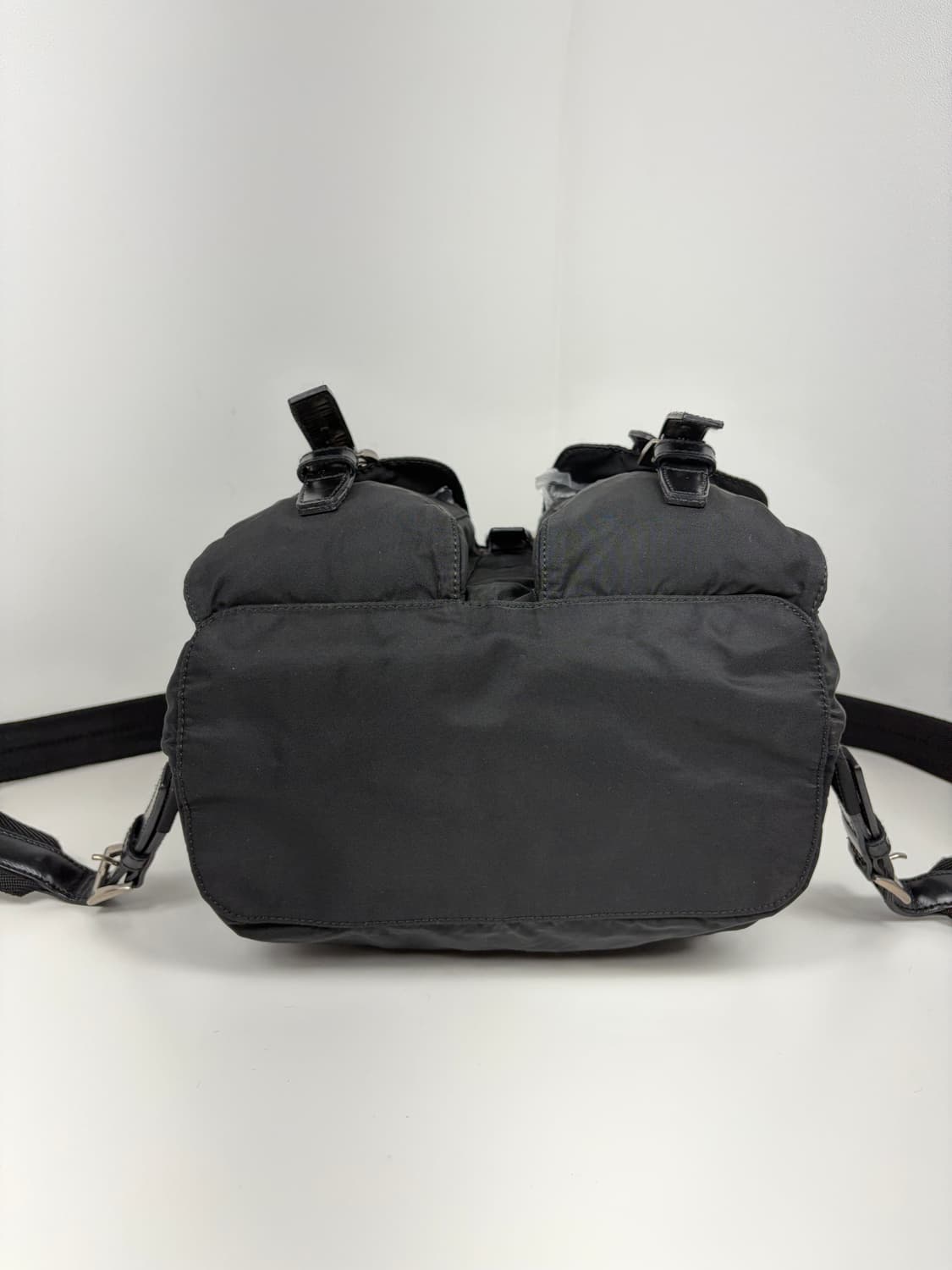 프라다 B6677 나일론 투포켓 스몰 백팩 상품이미지8