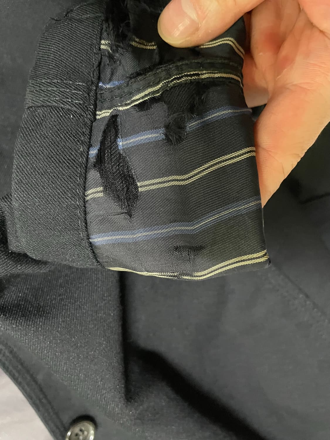 꼼데가르송 옴므 퍼커링 테일러드 자켓 상품이미지8