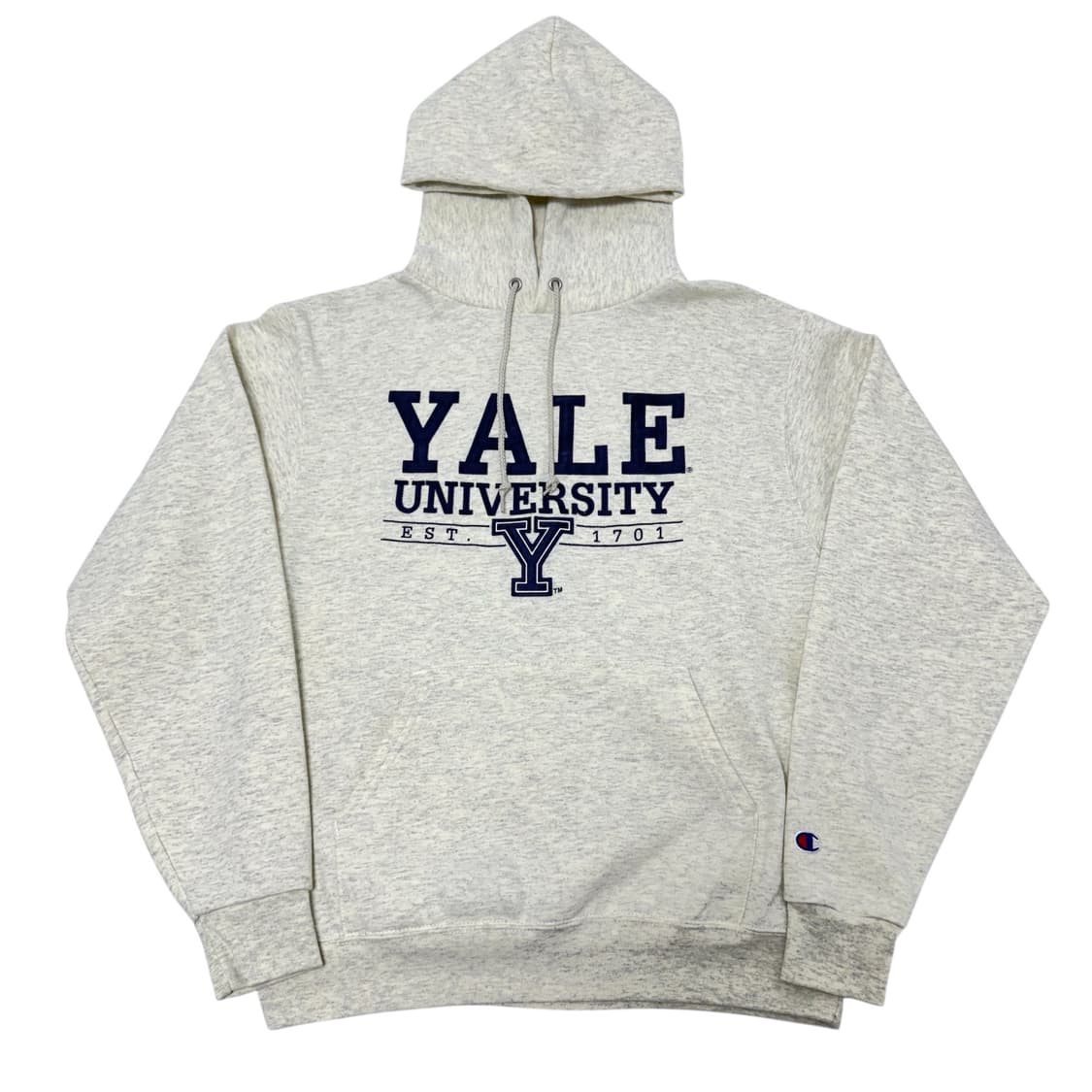 챔피온 YALE 화이트 후드티 S 상품이미지1