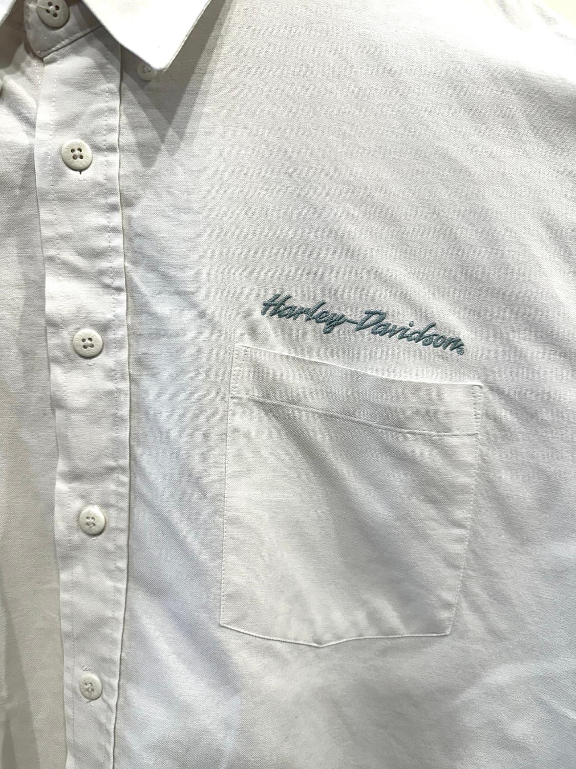 할리데이비슨 화이트 셔츠 상품이미지4