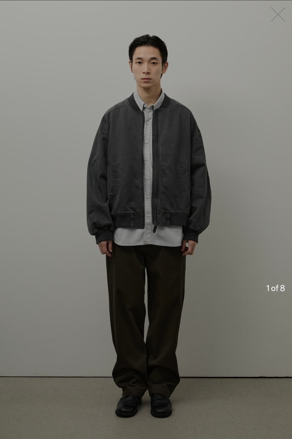 러프사이드 호라이즌 봄버 그레이 상품이미지1