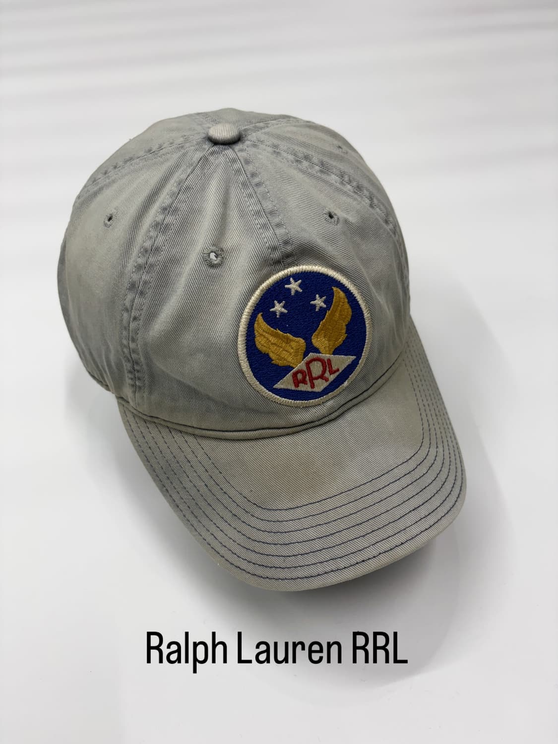 Polo Ralph Lauren RRL 더블알엘 윙로코 패치 볼캡 모자 상품이미지1