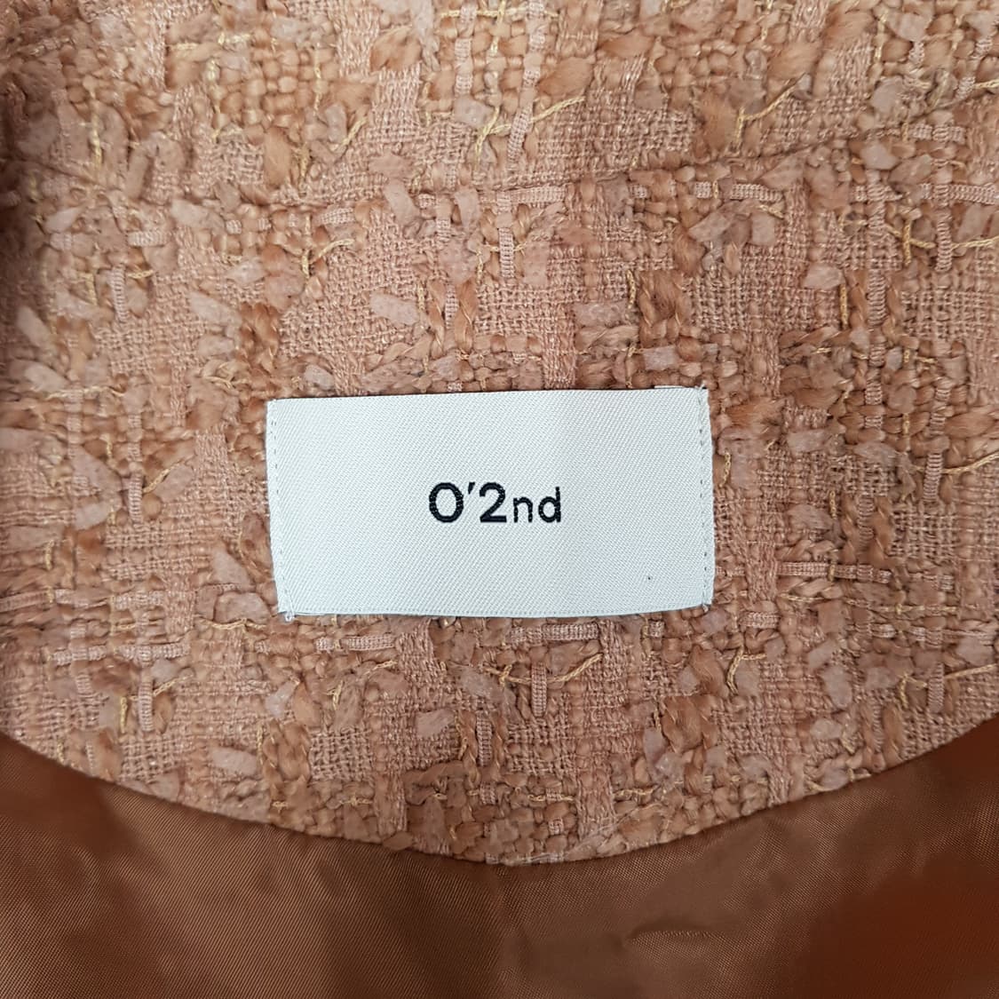 오즈세컨 트위드 자켓 82-94-160사이즈 상품이미지8