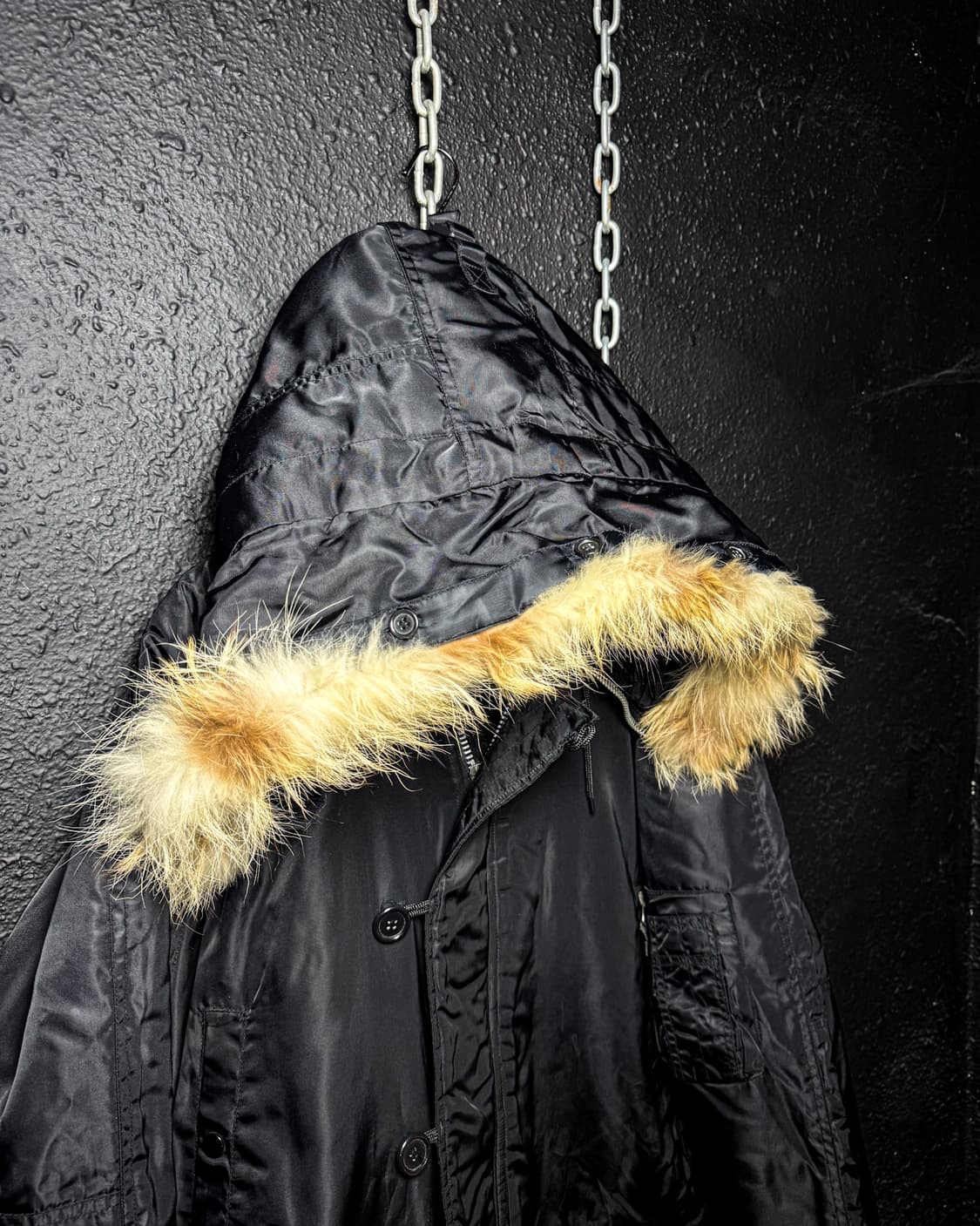 NEO-SIXX - Black N-3B type jacket 상품이미지2