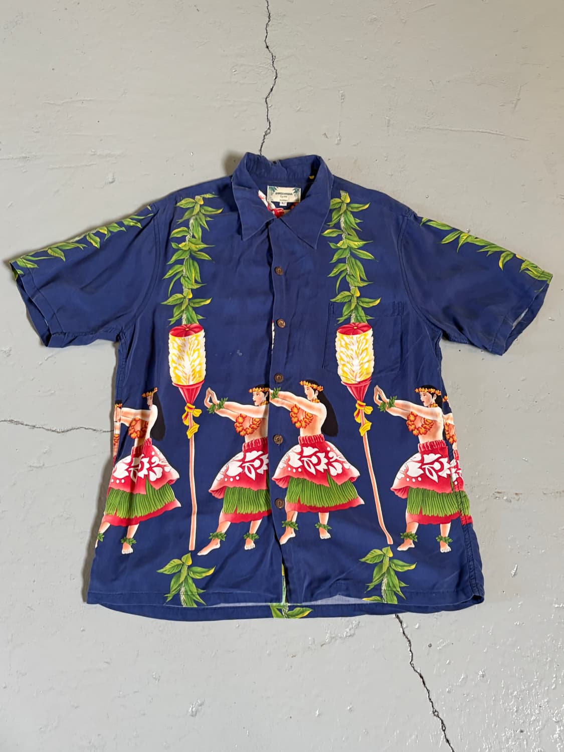 KAMEHAMEHA(카메하메하) 하와이안 발팔 셔츠 상품이미지7