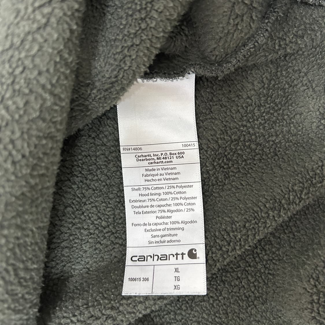 [105] 칼하트 후드티 상품이미지3