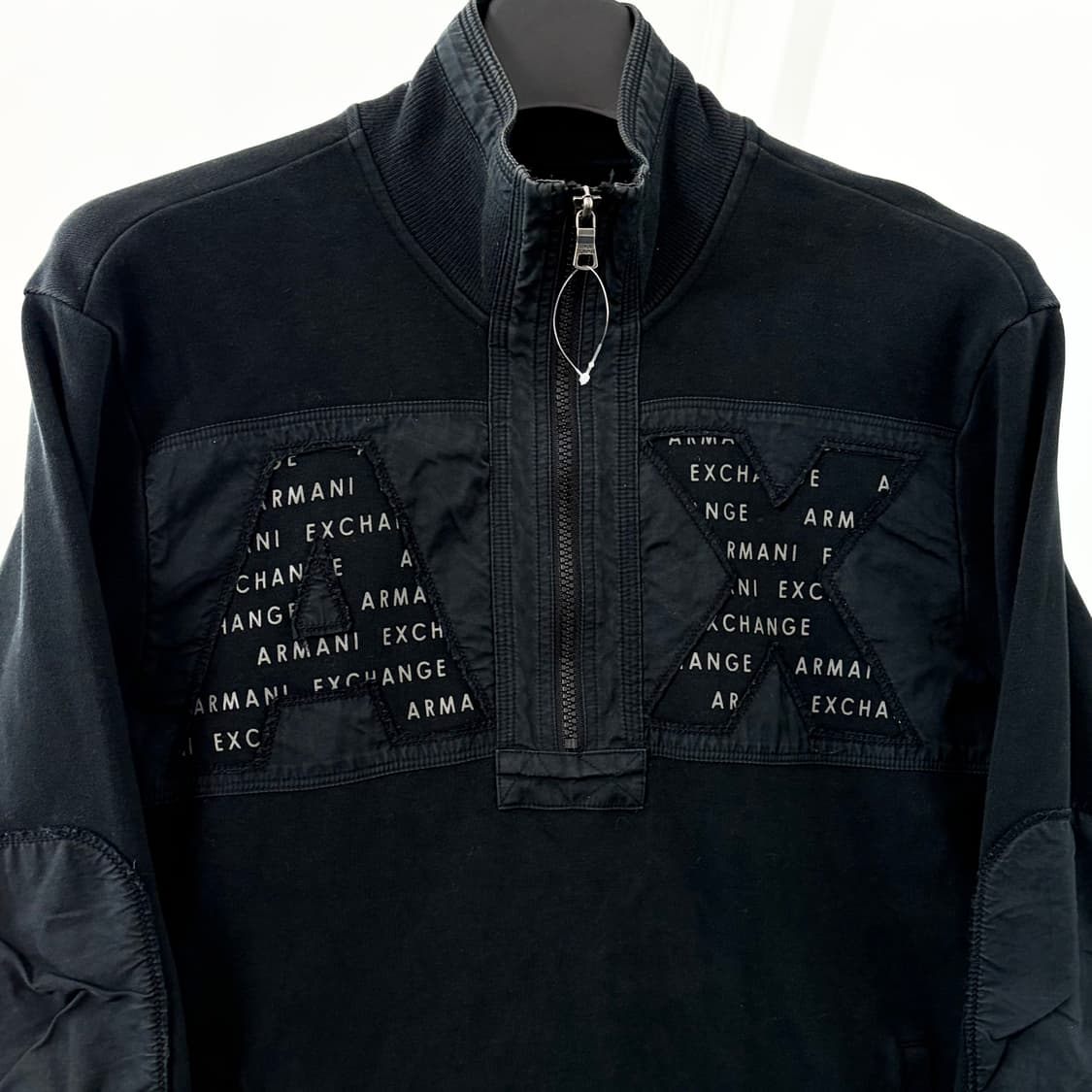 아르마니 익스체인지 빅로고 반집업 상품이미지6
