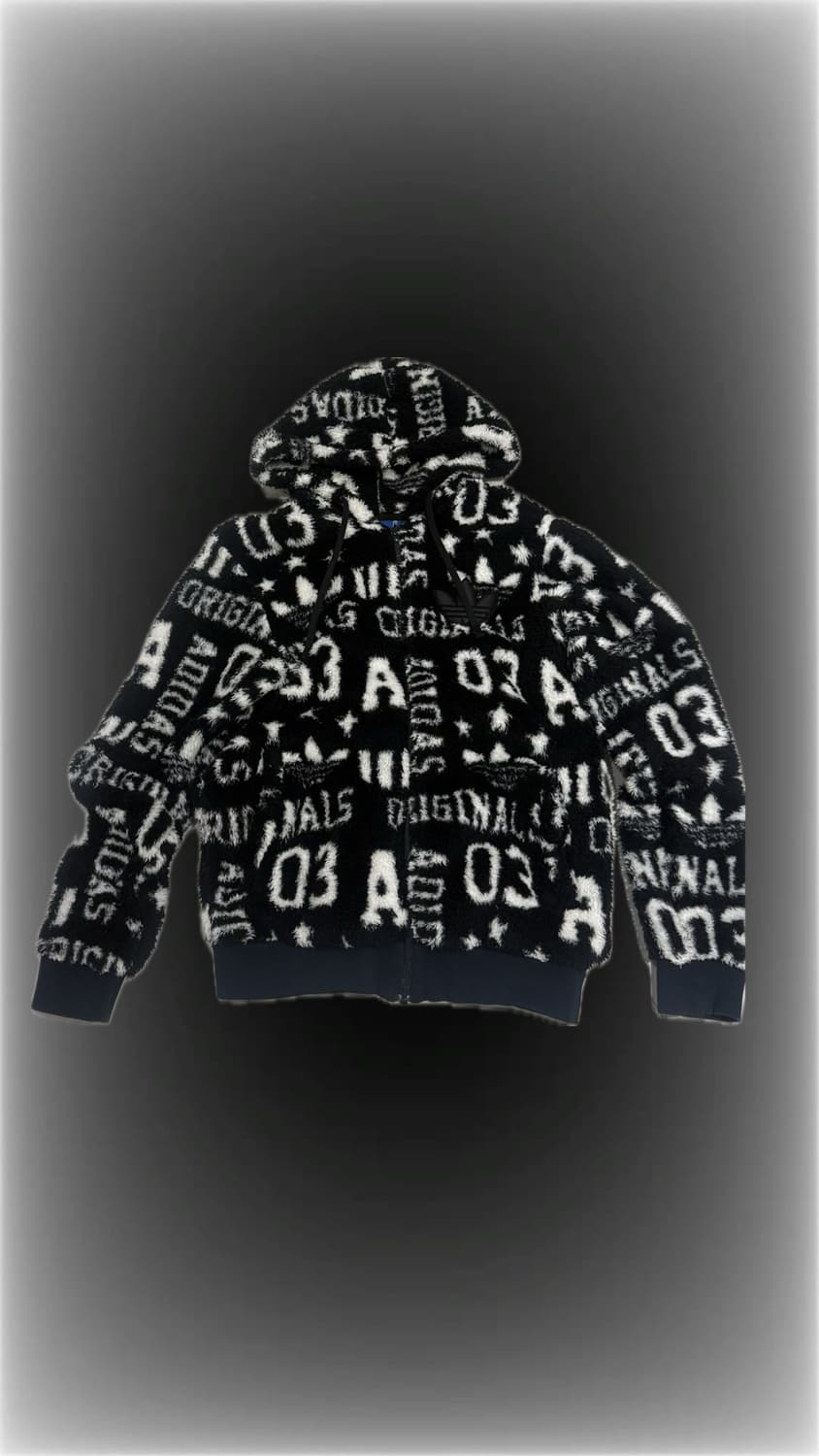 아디다스 양털 뽀글이 후리스 자켓 상품이미지1