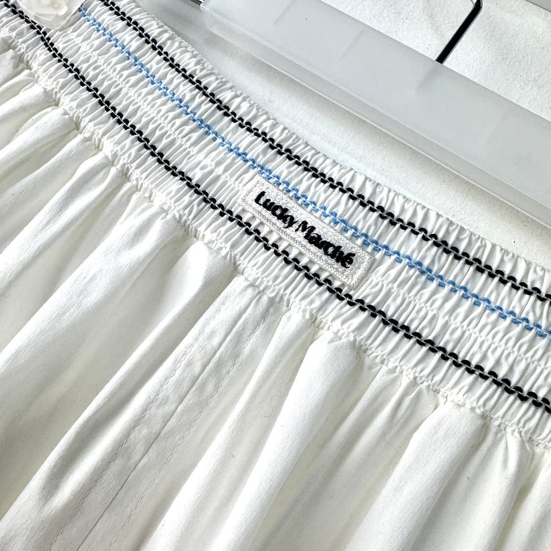 럭키마르쉐 24 스모킹 플레어 스커트 상품이미지7