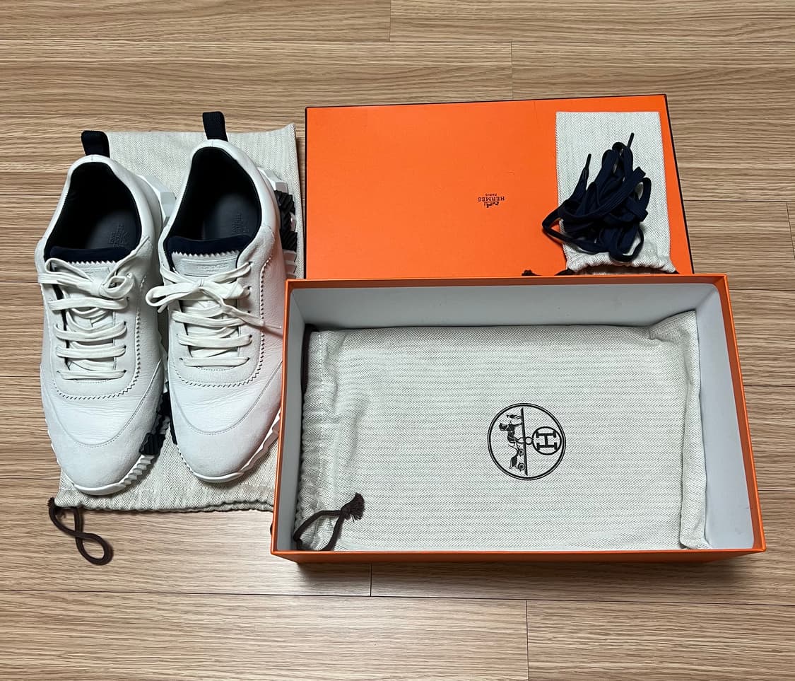 에르메스 바운싱 벨루어 고트스킨 스니커즈 상품이미지7