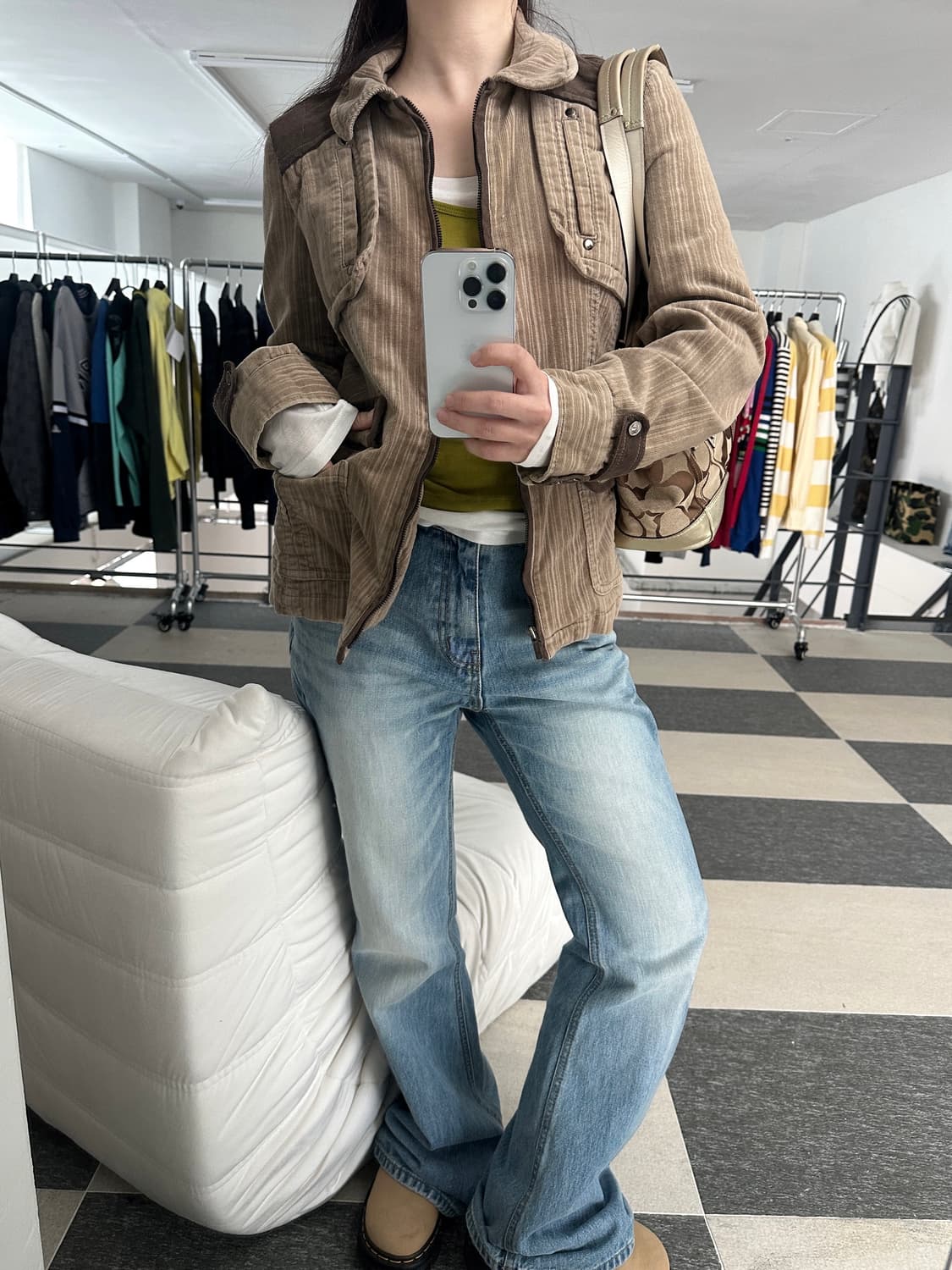 톰보이 코듀로이 집업 자켓  상품이미지1