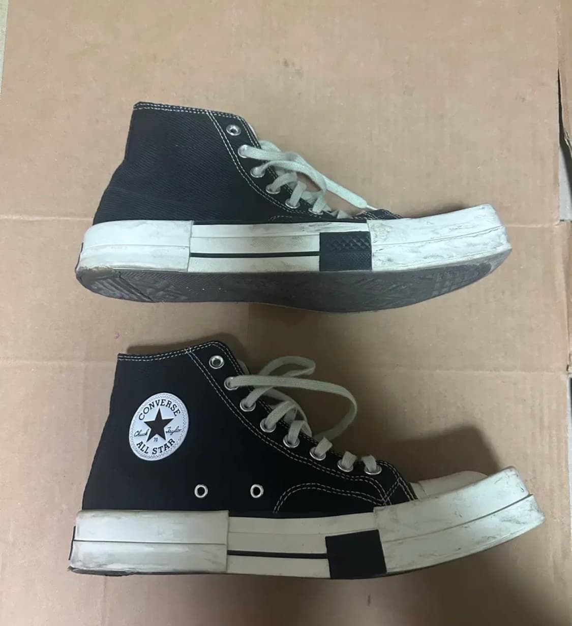 릭오웬스 컨버스 터보다크하이 275 상품이미지5