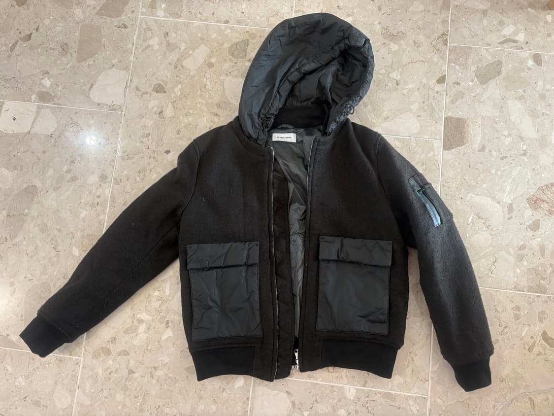 글로벌워크 울 ma-1짚업자켓 상품이미지1