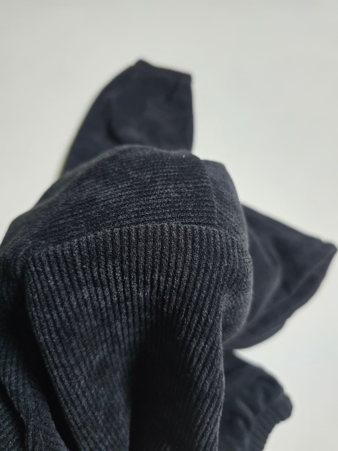 크롭 골지 후드 (어깨패드 / 허리조절 가능 / 프리) 상품이미지5