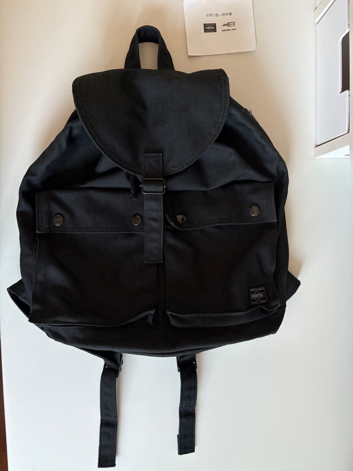 포터 스모키 럭색 백팩 차콜 그레이 상품이미지8