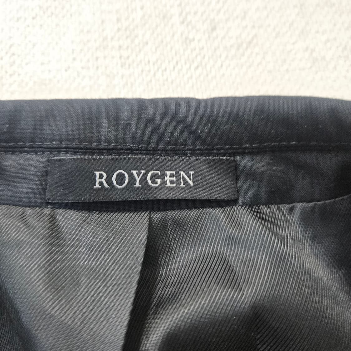 95 로이젠 투버튼 블랙 정장 자켓 0402Y 상품이미지3