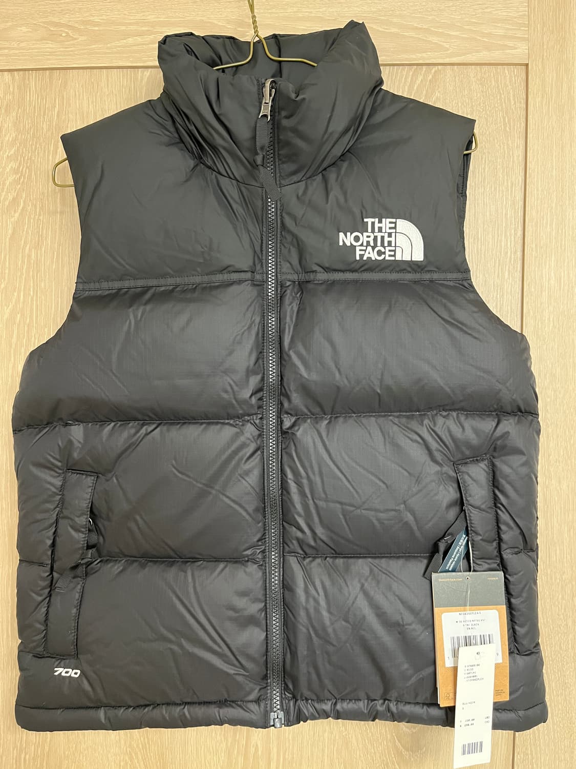 노스페이스 우먼 1996 레트로 눕시 베스트 블랙 S 새상품 상품이미지2