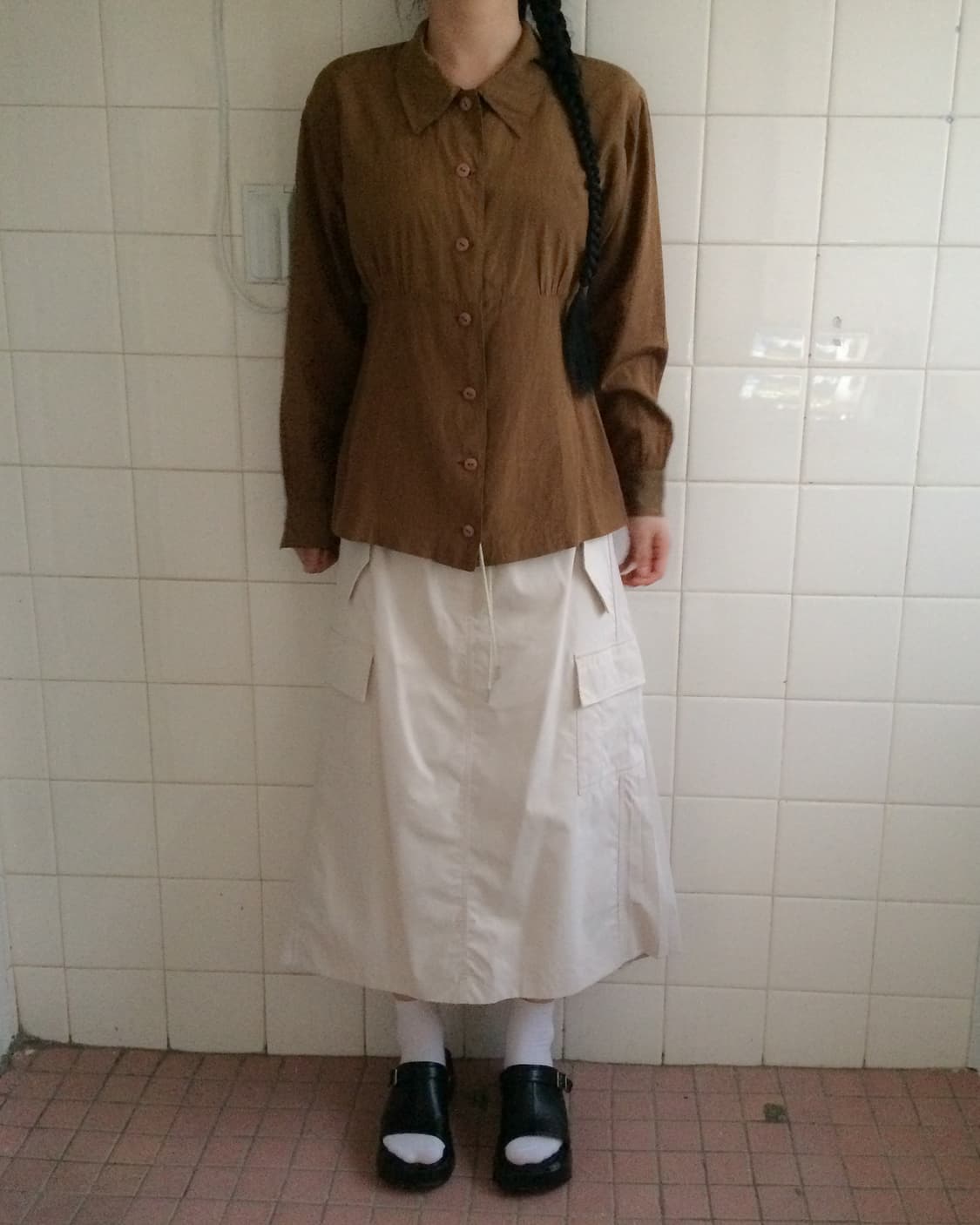 Line detail shirt 상품이미지1
