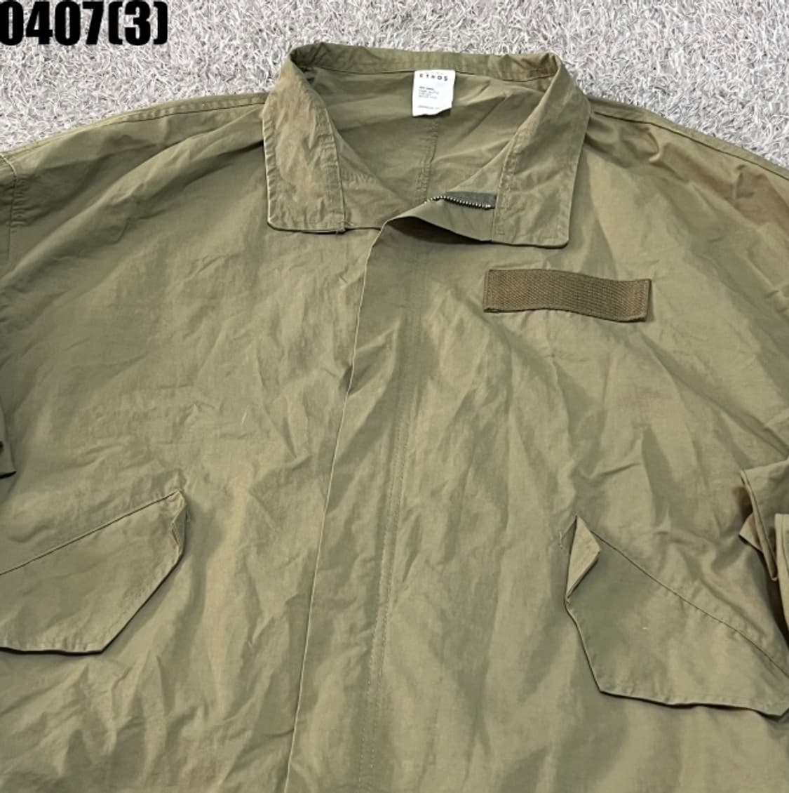 ETHOS 밀리터리 자켓 상품이미지2