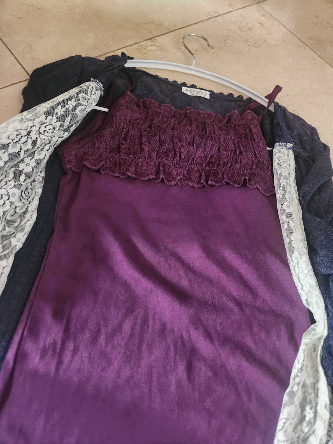 빈티지 고스 갸루깔 코디셋 3p 상품이미지7