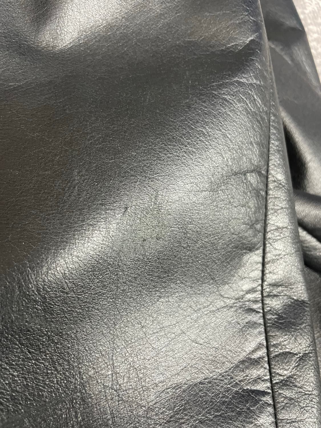 90s DKNY  리얼레더 스티치 자켓 상품이미지8