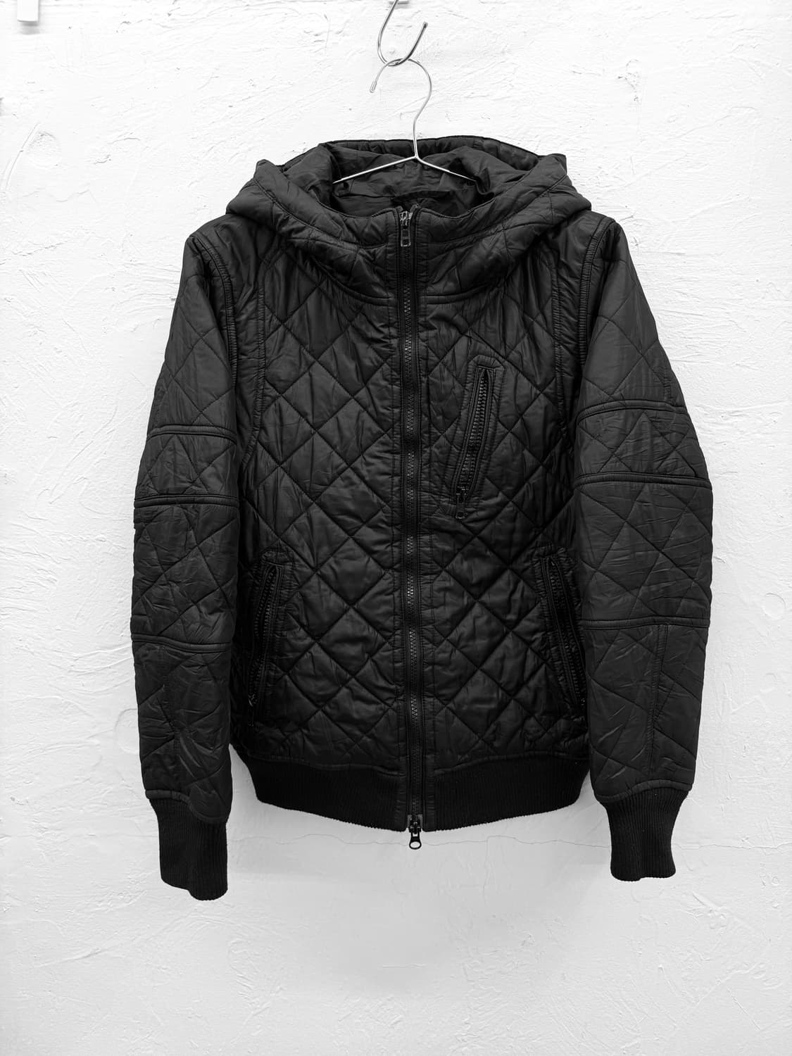 american rag cie 퀄팅 후드 점퍼 상품이미지1