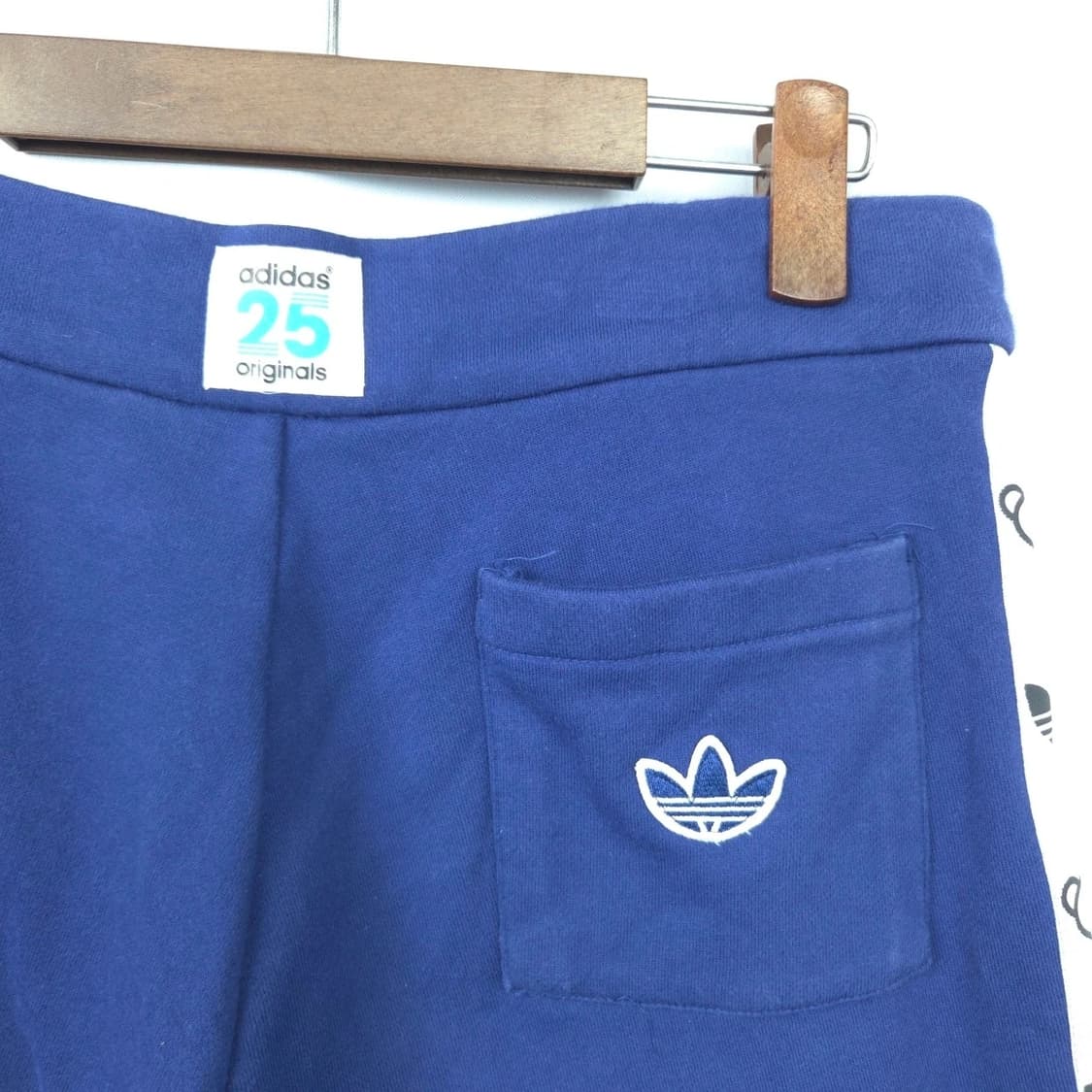 남여 허리 ~32/ 총장 46 아디다스 오리지널 면 트레닝 반바지 상품이미지6