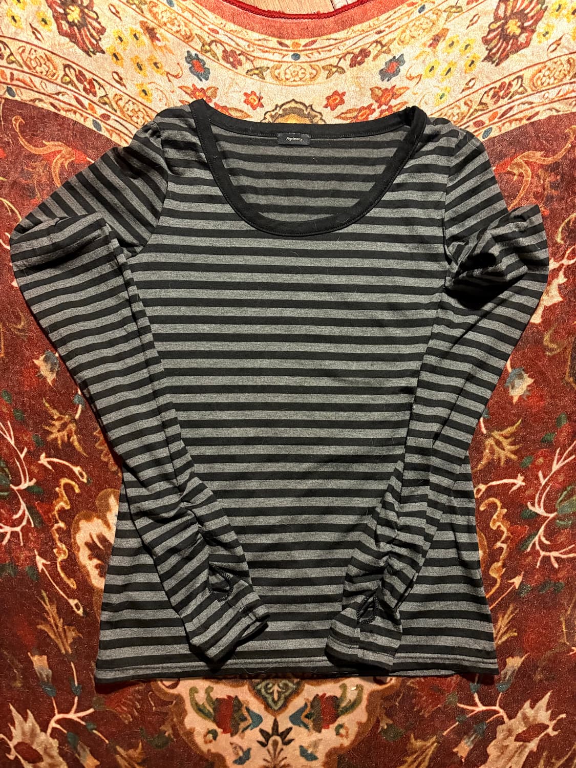Agrimony striped long sleeve t-shirt  상품이미지1