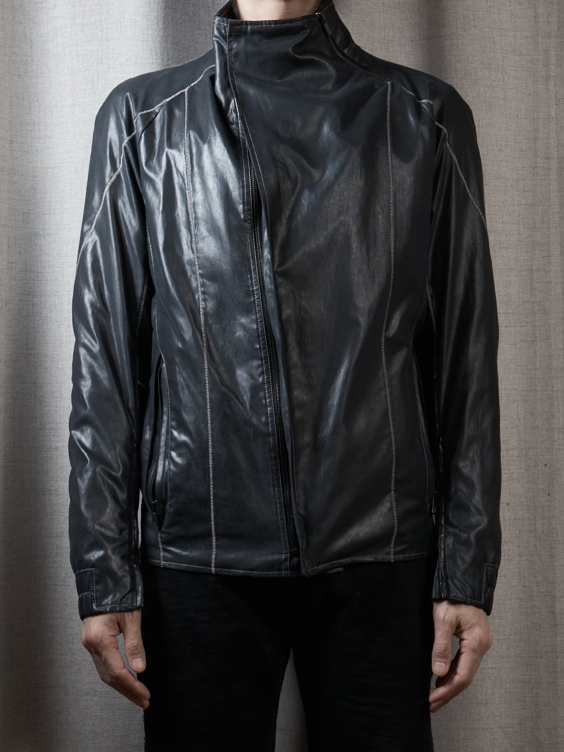 Carnet archive 오버로크 사선 자켓 상품이미지7